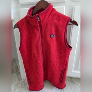 Patagonia Women's Red Fleece Vest